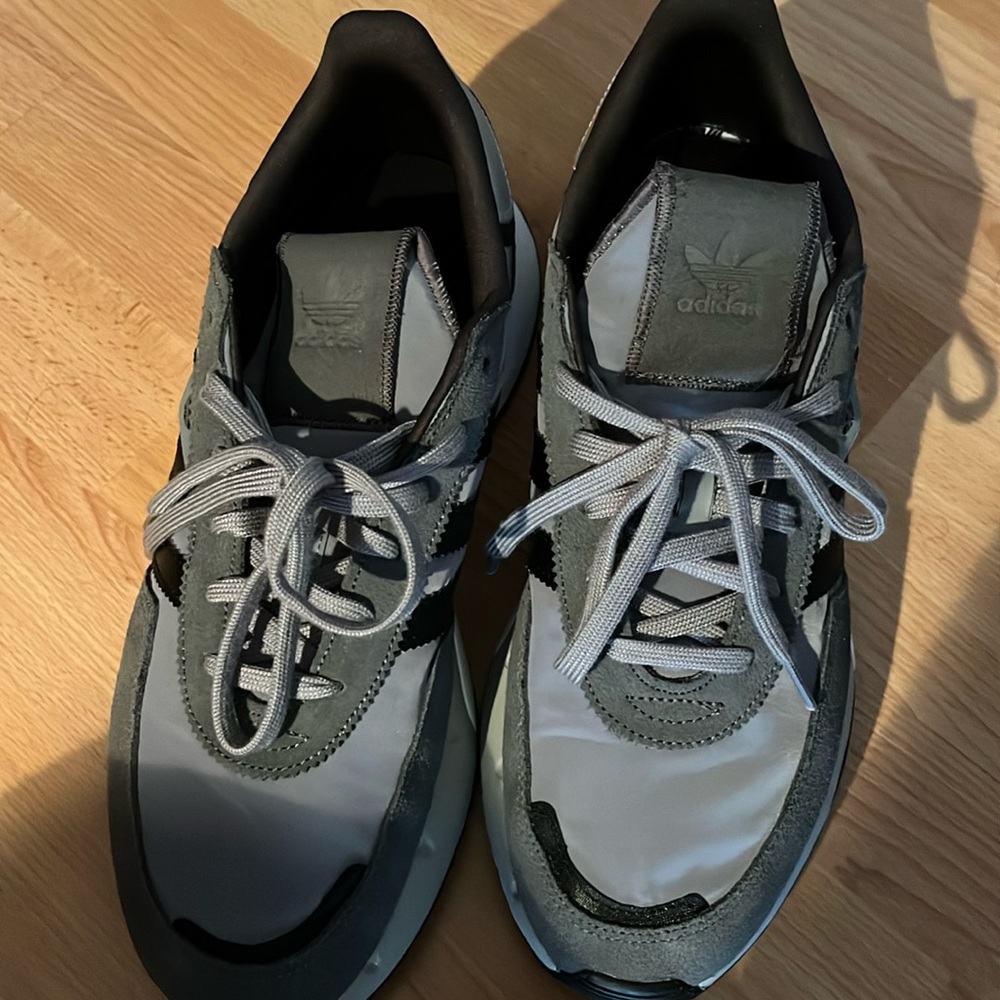Man’s adidas sneakers